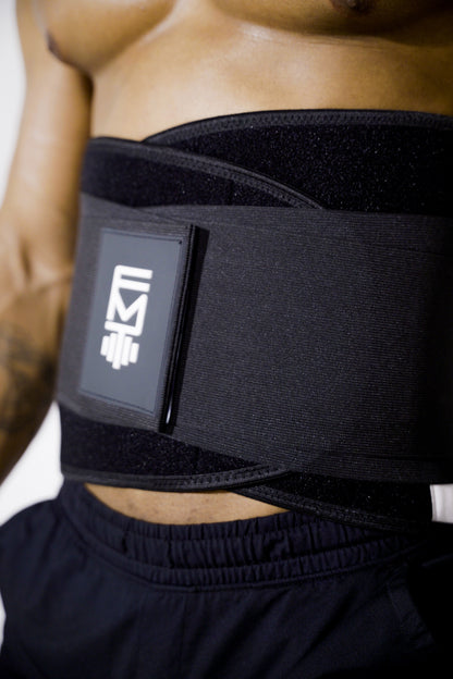 FITMENTEAM  Color Series Gym Belt: Ultimate Lifting Support & Waist Training for Men - Weightlifting belt