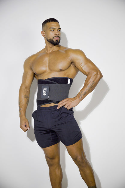 FITMENTEAM  Color Series Gym Belt: Ultimate Lifting Support & Waist Training for Men - Weightlifting belt