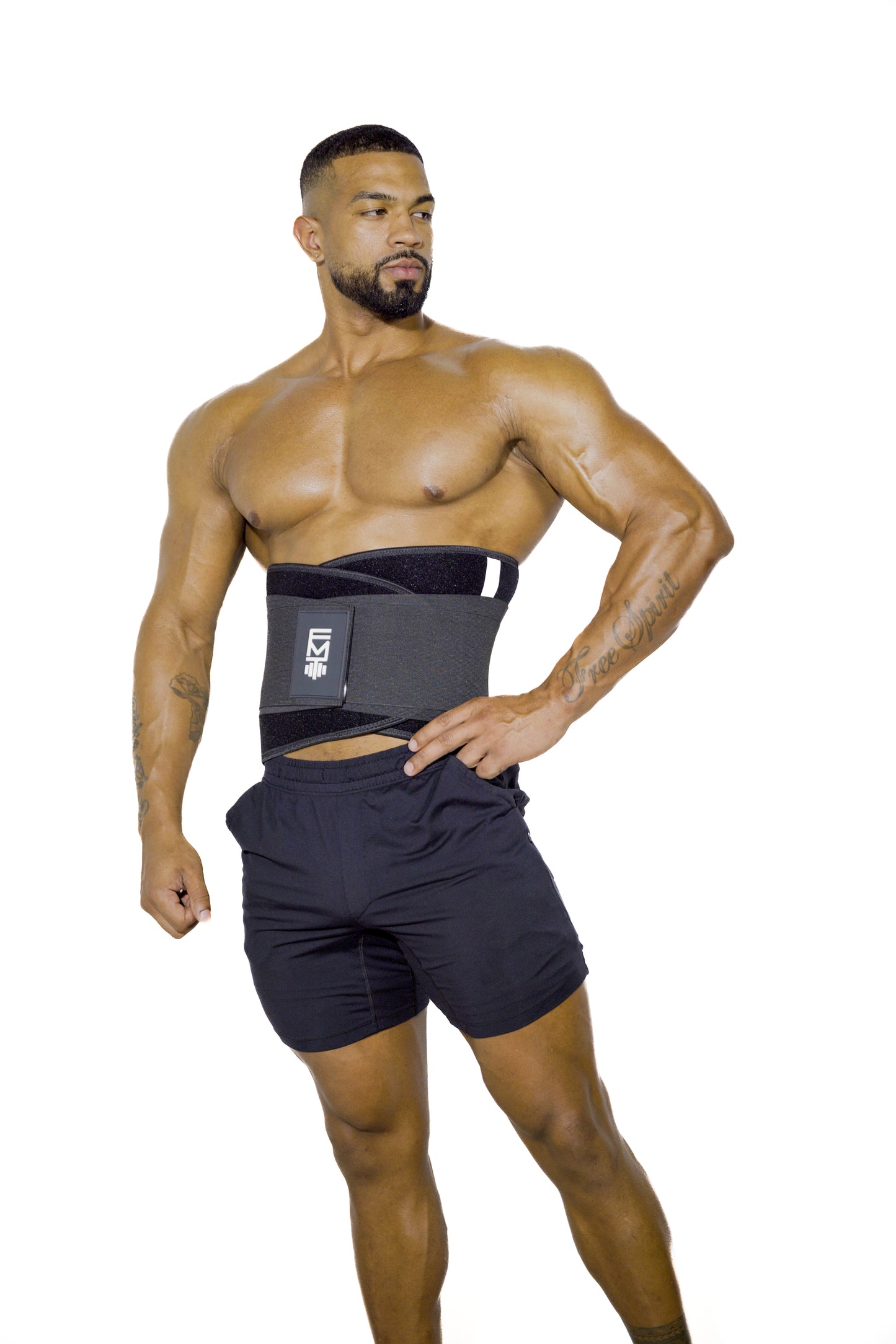 FITMENTEAM  Color Series Gym Belt: Ultimate Lifting Support & Waist Training for Men - Weightlifting belt