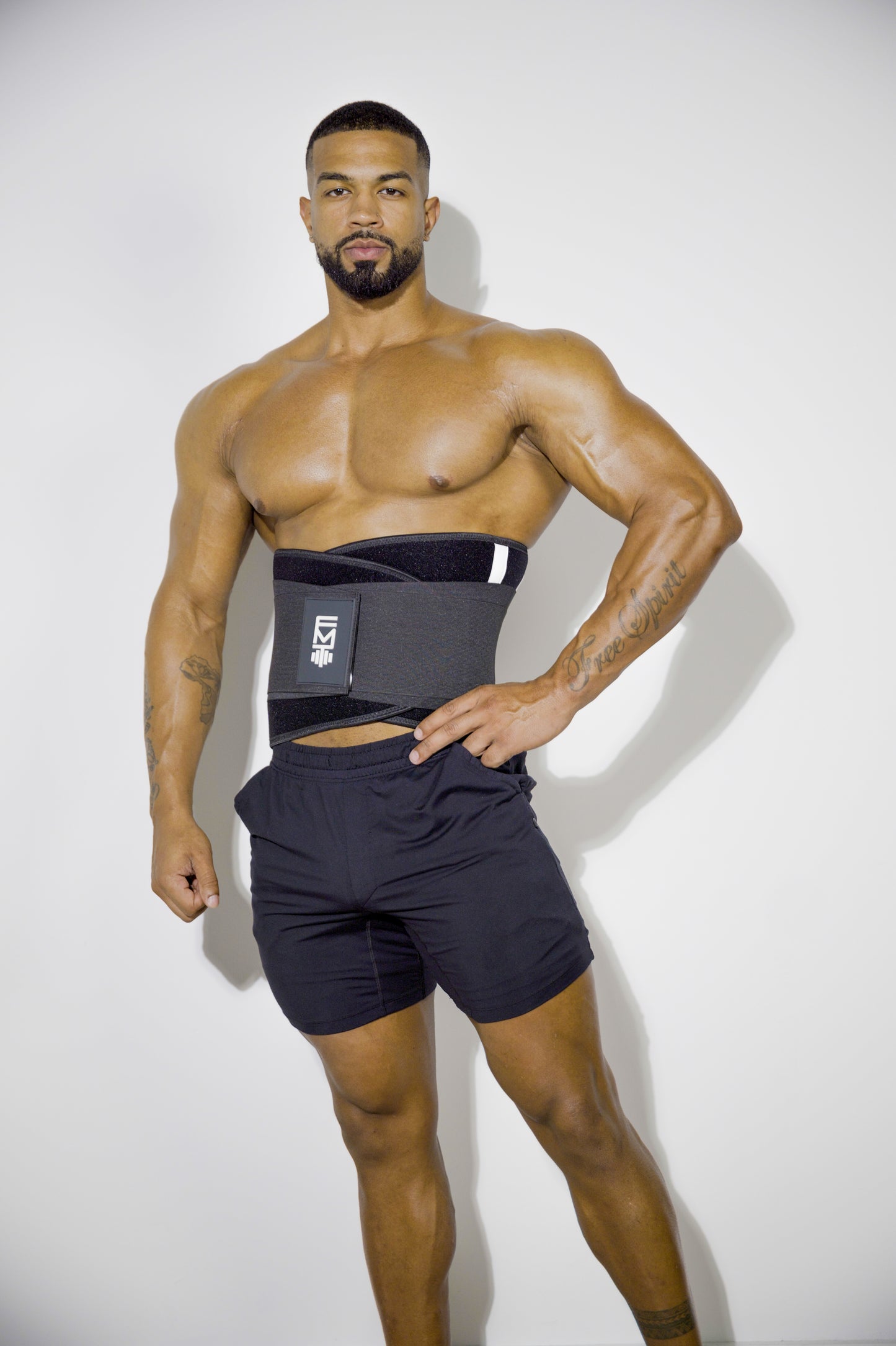 FITMENTEAM  Color Series Gym Belt: Ultimate Lifting Support & Waist Training for Men - Weightlifting belt