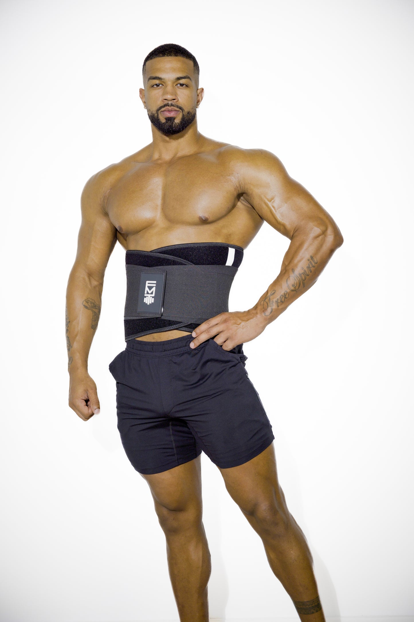 FITMENTEAM  Color Series Gym Belt: Ultimate Lifting Support & Waist Training for Men - Weightlifting belt