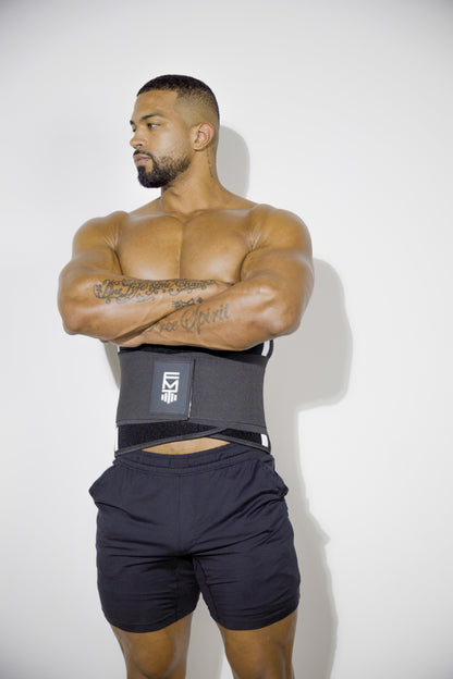 FITMENTEAM  Color Series Gym Belt: Ultimate Lifting Support & Waist Training for Men - Weightlifting belt