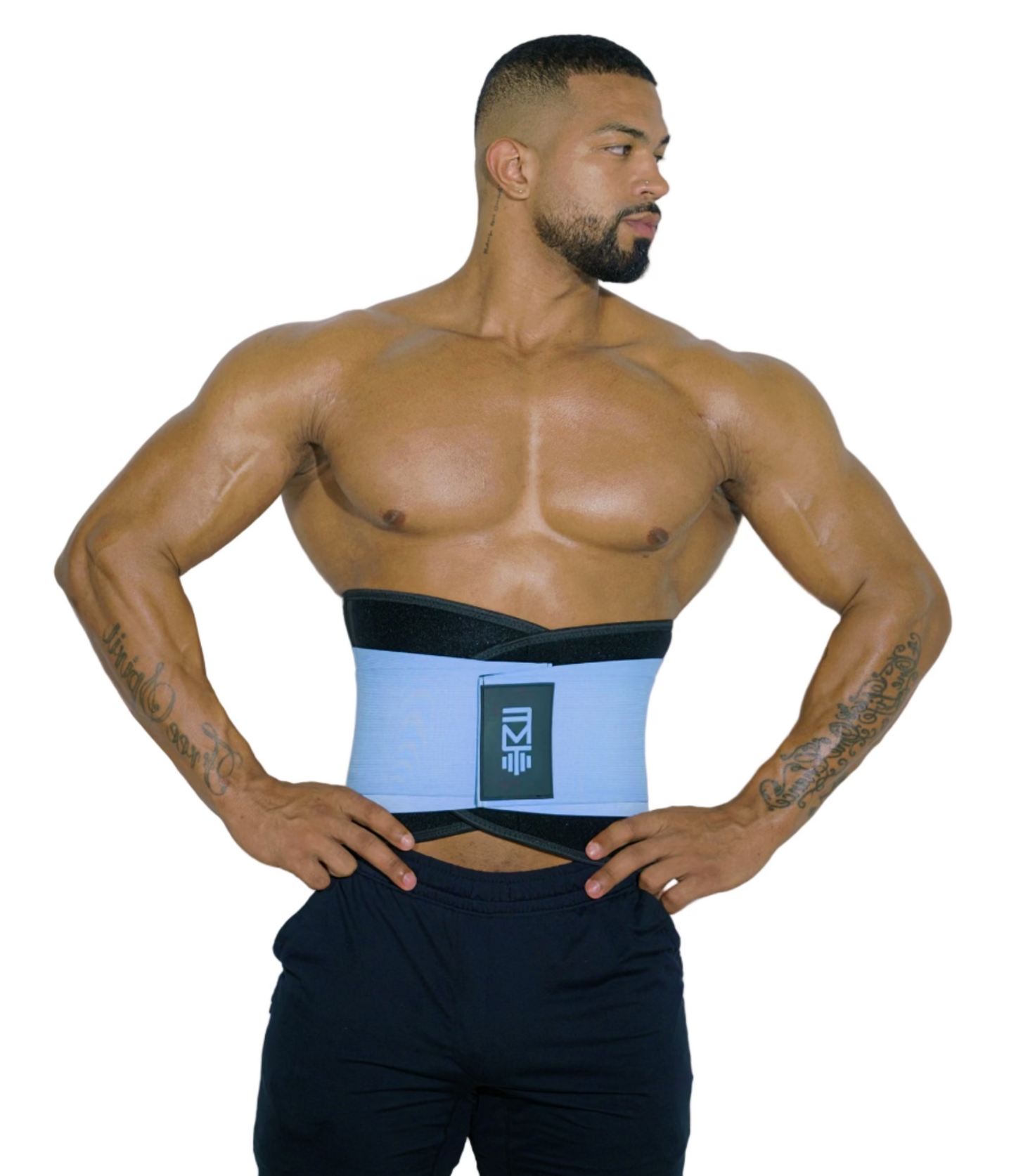 FITMENTEAM  Color Series Gym Belt: Ultimate Lifting Support & Waist Training for Men - Weightlifting belt