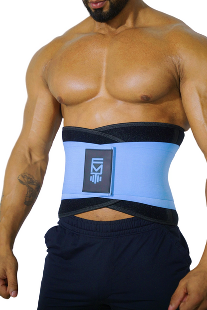 FITMENTEAM  Color Series Gym Belt: Ultimate Lifting Support & Waist Training for Men - Weightlifting belt