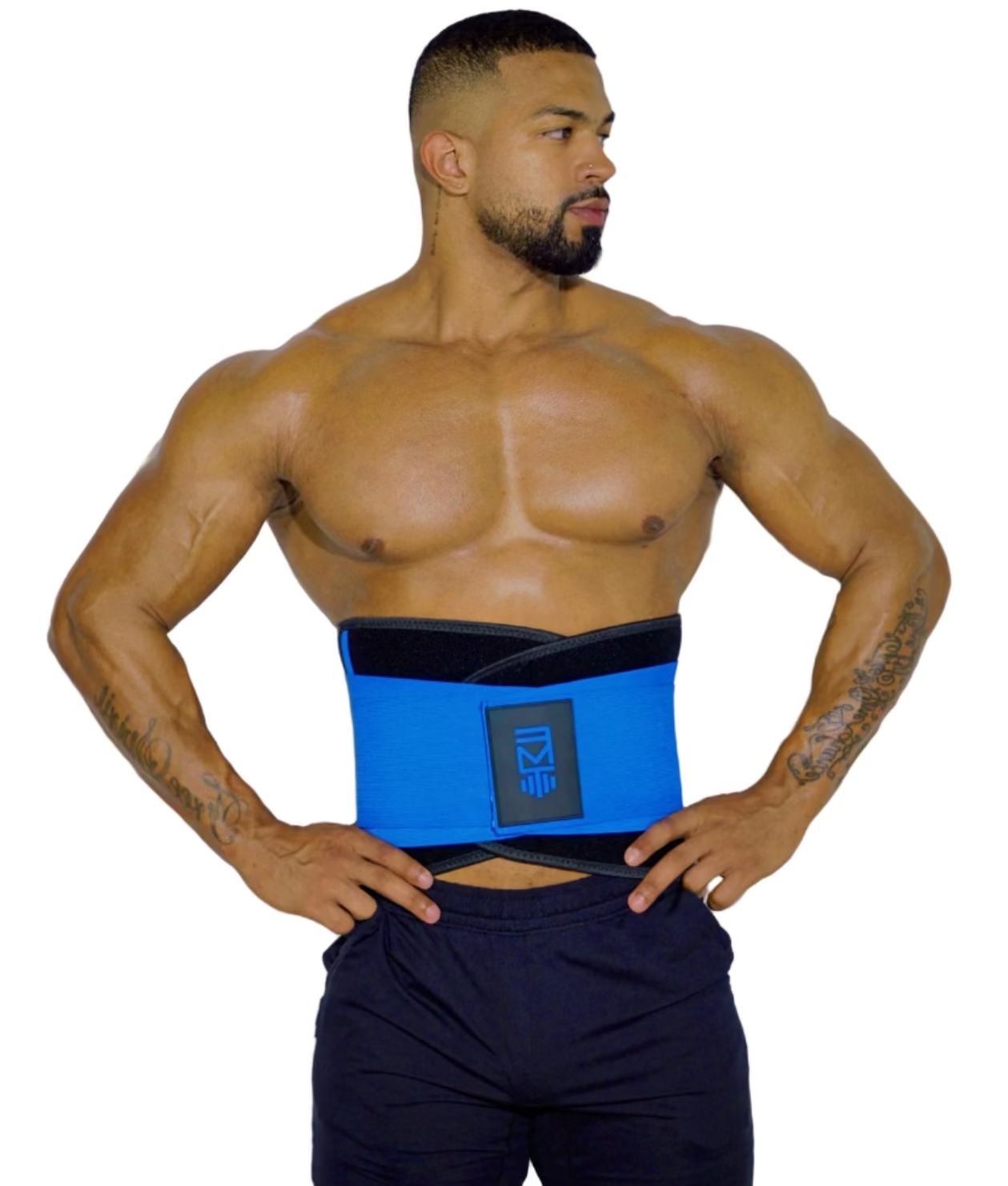 FITMENTEAM  Color Series Gym Belt: Ultimate Lifting Support & Waist Training for Men - Weightlifting belt