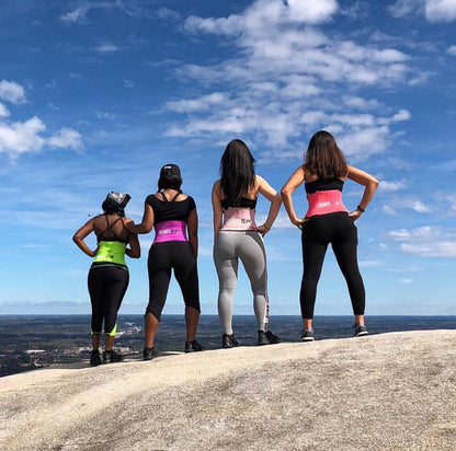 SQUATS TEAM – Women’s Waist Trainer Belt | Back Support, Postpartum Care & Thermal Neoprene Gym Belt.