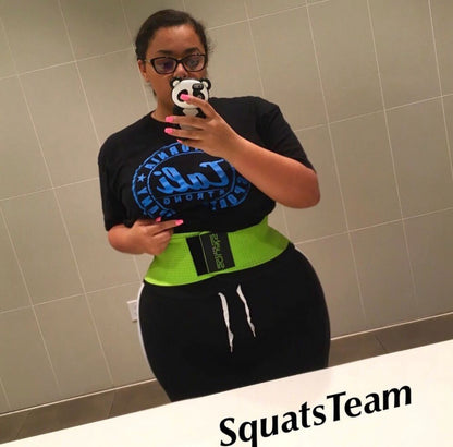 SQUATS TEAM – Women’s Waist Trainer Belt | Back Support, Postpartum Care & Thermal Neoprene Gym Belt.