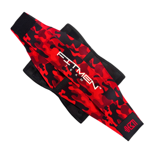 FITMENTEAM  Color Series Gym Belt: Ultimate Lifting Support & Waist Training for Men - Weightlifting belt