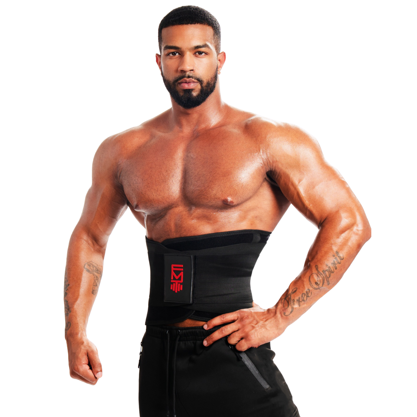 FITMENTEAM  Solid Color Series Gym Belt: Ultimate Lifting Support & Waist Training for Men - Weightlifting belt - GEN III