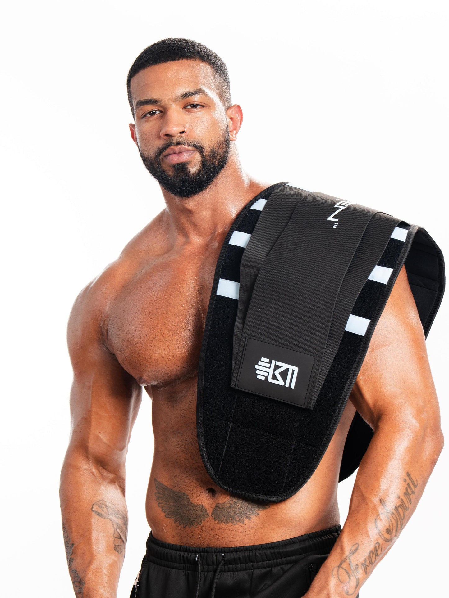 FITMENTEAM  Bars Series Gym Belt: Ultimate Lifting Support & Waist Training for Men - Weightlifting belt - Gen III