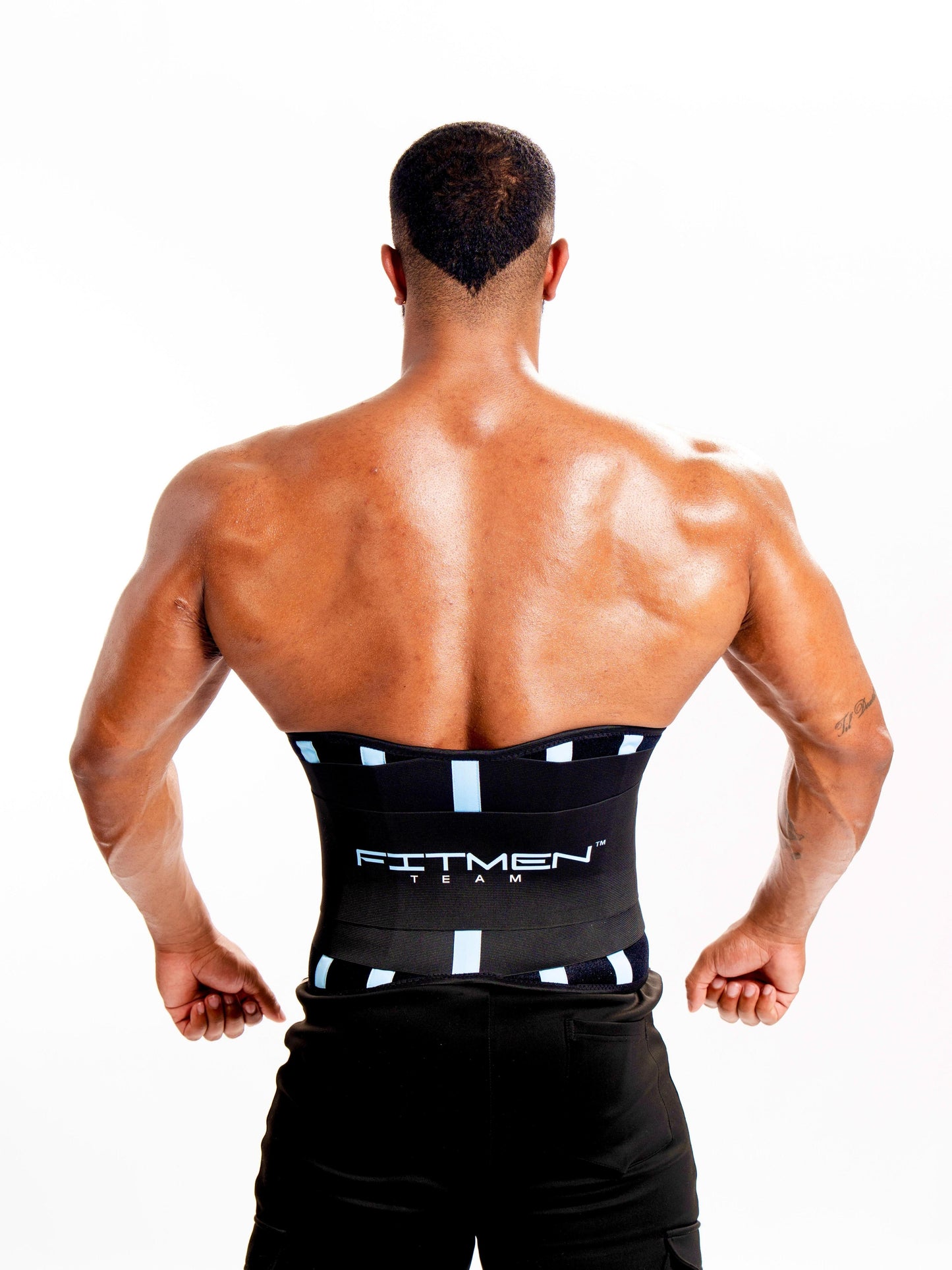 FITMENTEAM  Bars Series Gym Belt: Ultimate Lifting Support & Waist Training for Men - Weightlifting belt - Gen III