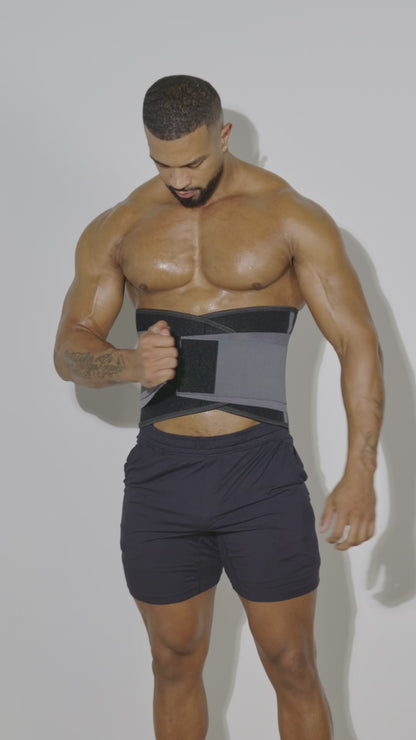 FITMENTEAM  Color Series Gym Belt: Ultimate Lifting Support & Waist Training for Men - Weightlifting belt