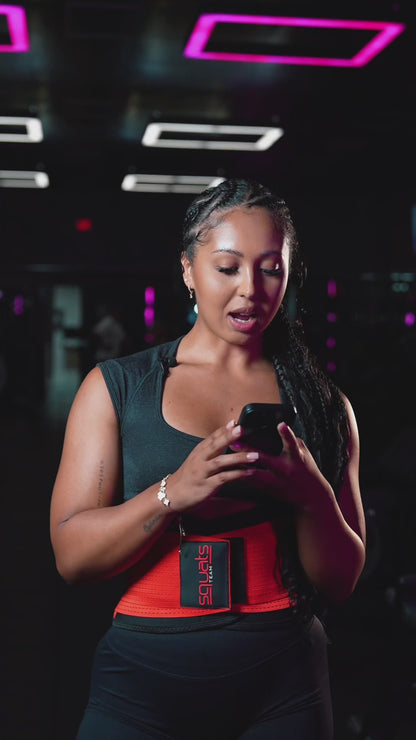 SQUATS TEAM – Women’s Waist Trainer Belt | Back Support, Postpartum Care & Thermal Neoprene Gym Belt.