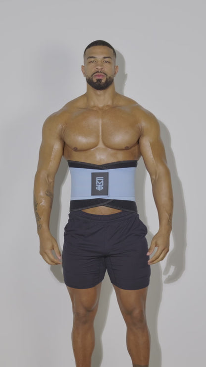 FITMENTEAM  Color Series Gym Belt: Ultimate Lifting Support & Waist Training for Men - Weightlifting belt